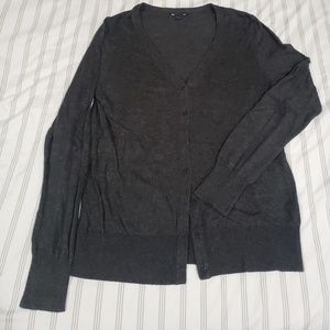 Gray cardigan